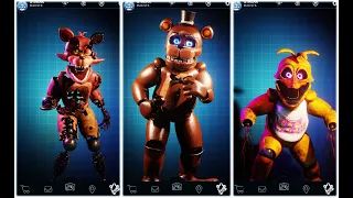 FNAF Special Delivery Stylized Withered FNAF 2 Animatronics - FNaF AR Workshop Animations