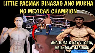 🇵🇭 Little Pacman Binasag Ang Mukha Ni Juan Francisco Estrada