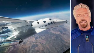 In full: Richard Branson launches to space on Virgin Galactic flight