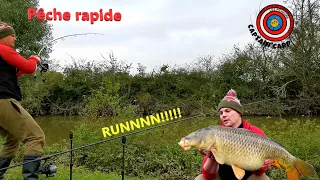 Petite pêche rapide *des départs des combats et des poissons*