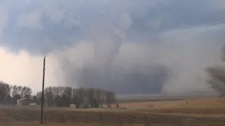 HUGE TORNADO! - Palmer, IA 04-12-2022