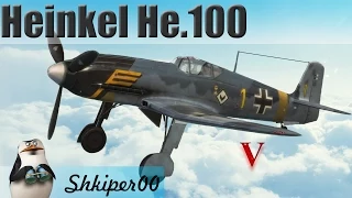 Обзор World of Warplanes, Истребитель Henkel He.100_(720p)