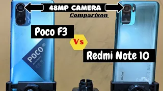 Poco F3 vs Redmi Note 10 MIUI Camera Comparison