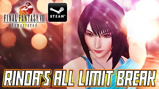 FINAL FANTASY VIII REMASTERED ALL RINOA'S LIMIT BREAK (FF8)