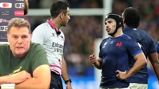 Rassie Erasmus comments on the referee performance and how they deal with refs as a team