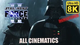 Star Wars The Force Unleashed 2  The Movie (All Cutscenes ) 8K (Remastered with Neural Network AI)