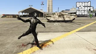 BLACK PANTHER!! (GTA 5 MODS)