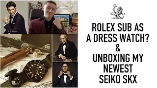 Wearing A Rolex Submariner Or Explorer As A Dress Watch? - Unboxing My Latest Modded Seiko SKX007