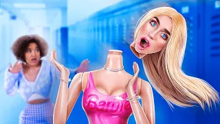 Barbie kontra Królowa Szkoły w Realu! Jak Zdobyć Popularność w Szkole!