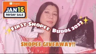 SHOPEE FINDS First Shopee Budol in 2022 | Giveaway Alert!