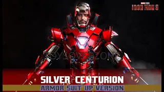 Hot Toys  MMS618D43 Iron Man 3  16th scale Silver Centurion