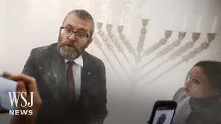 Watch: Polish Lawmaker Uses Fire Extinguisher to Put Out Hanukkah Candles | WSJ News