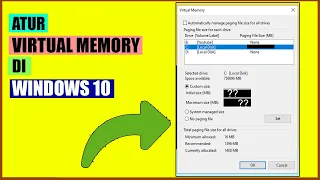 Cara Menambah Ram Komputer Dengan Virtual Memory