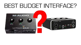 M Audio M Track Solo Review + Comparison Behringer UM2