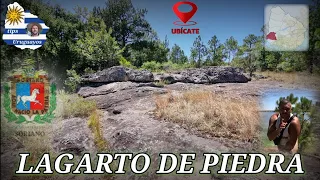 Lagarto de Piedra y Parque Bartolomé Hidalgo , Departamento Uruguayo de Soriano. #lagartodepiedra