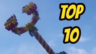 Suomen Tivoli TOP 10 Laitteet