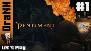 #Pentiment - Première(s) découverte(s) !