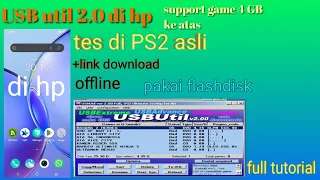 cara instal USB util 2.0 di hp android