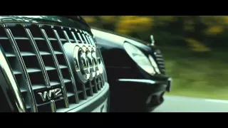 TRANSPORTER 3 - Audi A8 vs. Mercedes E-class [HD]