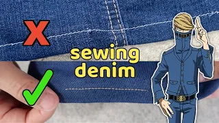 20 Best Tips For Sewing Denim