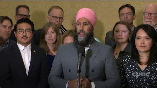NDP caucus retreat: Jagmeet Singh speaks with reporters – September 7, 2022