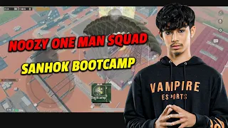 nOOzy one man squad sanhok bootcamp