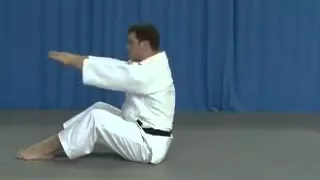 Самостраховка при падении на спину (USHIRO UKEMI). Основы техники дзюдо.