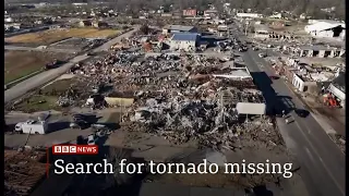 Weather Events 2021 - Deadly tornadoes aftermath (3) (USA) - BBC News - 14th December 2021