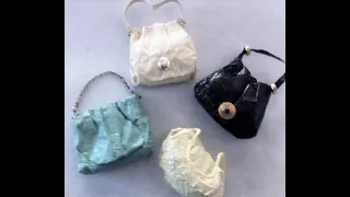 Tea Bag Purse --- DIY 1/12th Dollhouse Miniature Tutorial