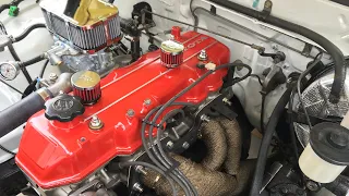 First Start - Toyota 20R Weber 32/36 Carb - 1977 Pickup/Hilux/Chinook]