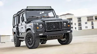 Fully RESTORED Land Rover DEFENDER 110 with LT4 Engine | ECD Automotive Design