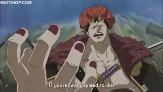 Eustass Kid kills Haritsu Kendiyo