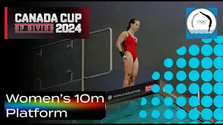 Full Video | 2024 Canada Cup of Diving | Women's 10M Platform Final                    #womensdiving