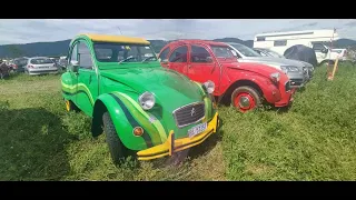 Rassemblement de la Mondiale 2 CV 2023 à Delémont en Suisse