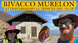 BIVACCO MURELON | MASSICCIO DEL GRAPPA - CON UN SASSO VIAGGIANTE!