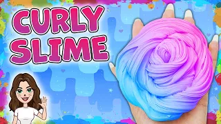 Curly Slime | Satisfying ASMR Videos #53