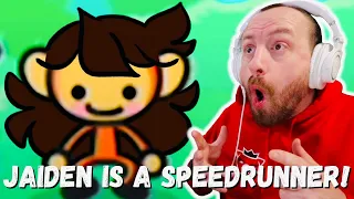 JAIDEN WENT OFF! Jaiden Animations Speedrunning an Unspeedrunnable Game (REACTION!)