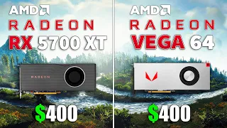 RX 5700 XT vs VEGA 64 Test in 8 Games