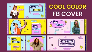 Download Cool Color Facebook Cover After Effects Templates | Free Video Design Animation