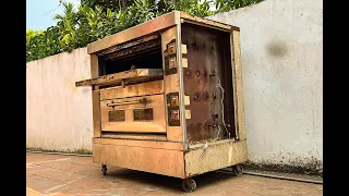 Huge Toaster Oven Repair Project You Shouldn't Miss// Full Restoration 2-Deck Electric Oven 3 Phase