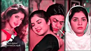 🔥Divya Bharti🌺Aisi Deewangi🎧ShahRukh Khan//Alka Yagnik//Nadeem_Shravan//Whatsapp Status 2022_90sSong