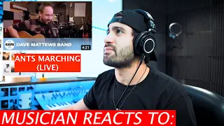 Musician Reacts To Dave Matthews | Ants Marching