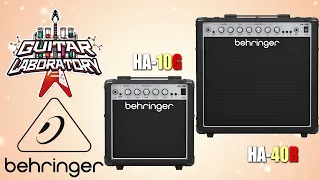 Гитарные комбики Behringer HA-10G и Behringer HA-40R