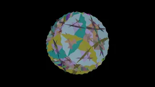 Circles intersection animation #houdini #vex #animations