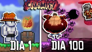 PASSEI 100 DIAS NO TERRARIA CALAMITY ONE PIECE - O FILME