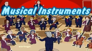 Musical Instruments of the Orchestra, Learn Sounds, Interesting & Educational Videos for Kids