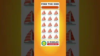 FIND THE ODD EMOJI OUT #154 #shorts #puzzle #riddles #viral #emoji #emojichallenge #xiriddles