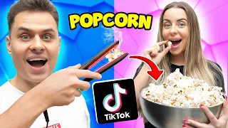 Testujemy NAJLEPSZE LifeHacks z TikTok! ( Popcorn, Cola, Mc Donald's! )