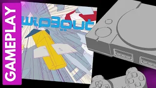Wipeout 3 PS1 Gameplay - Graphically Impressive PS1 Racing Game