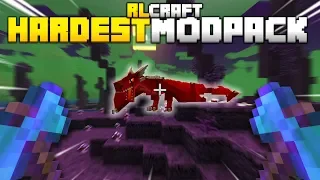 I Played Minecraft's Hardest Mod Pack Without Any Help (RL Craft)